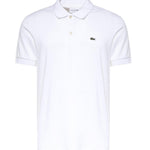 Polo in jersey di cotone con logo DH2050 001 LACOSTE 