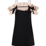 Abito corto in crepe couture 8B3VAHQ0 1CF45B VALENTINO GARAVANI 