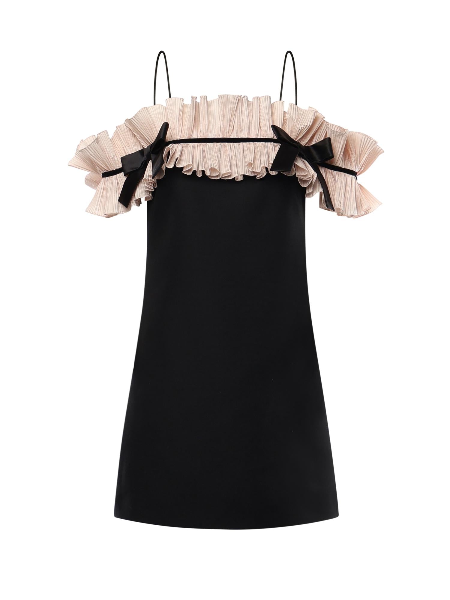 Abito corto in crepe couture 8B3VAHQ0 1CF45B VALENTINO GARAVANI 