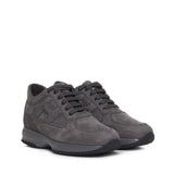 Sneakers Interactive grigia in camoscio HXM00N00010 6RNB612 HOGAN 