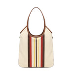 Borsa IVY in canvas e pelle 5BG231 2IBCF061W MIU MIU 