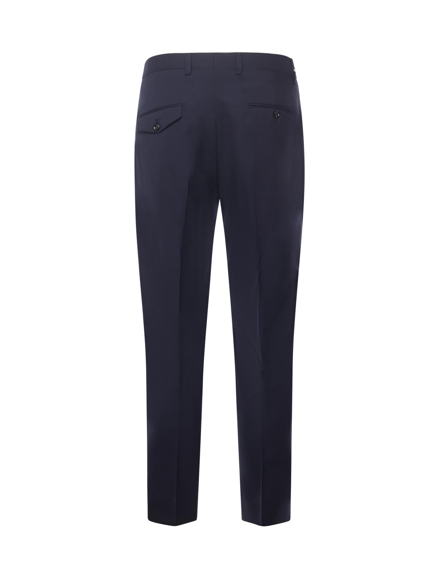 Pantalone Edoardo in misto lana EDOARDO MTBLU NAVY BE ABLE 