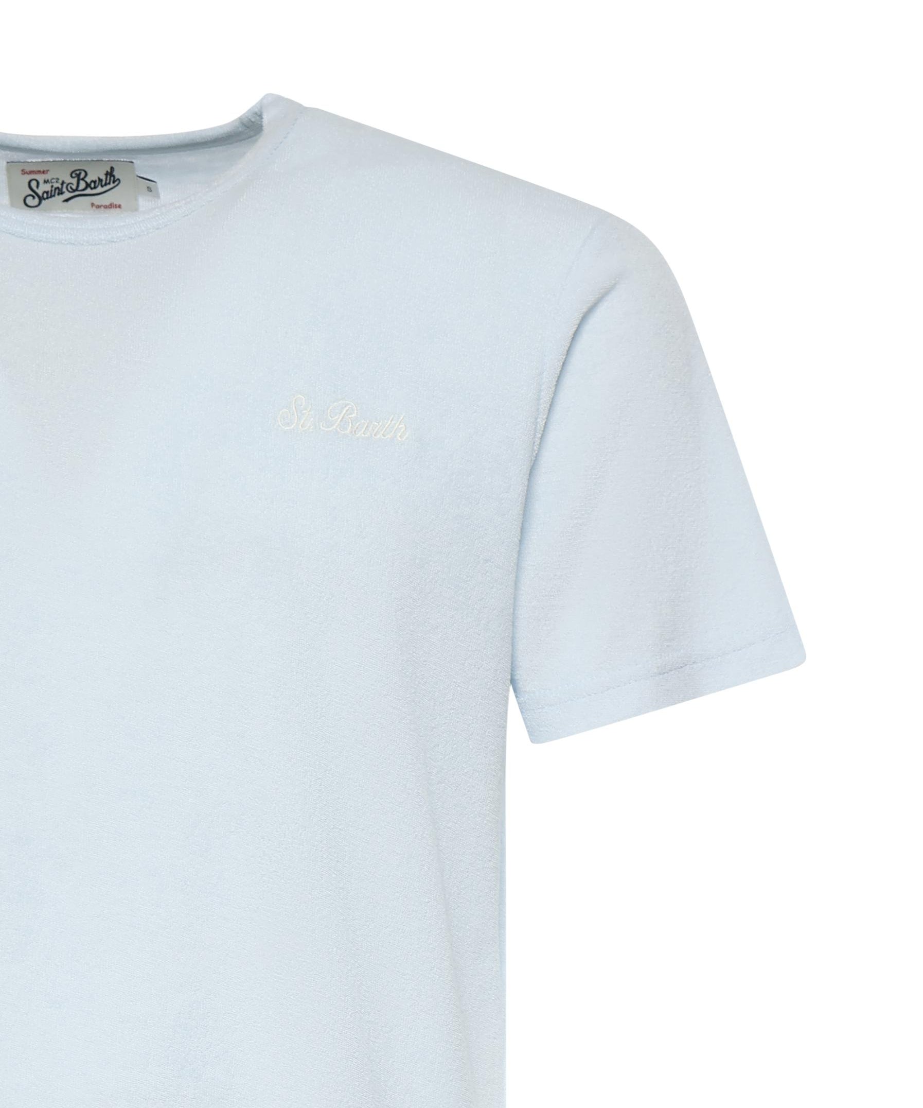 T-shirt in cotone con logo GAR0002 00146L MC2 SAINT BARTH 