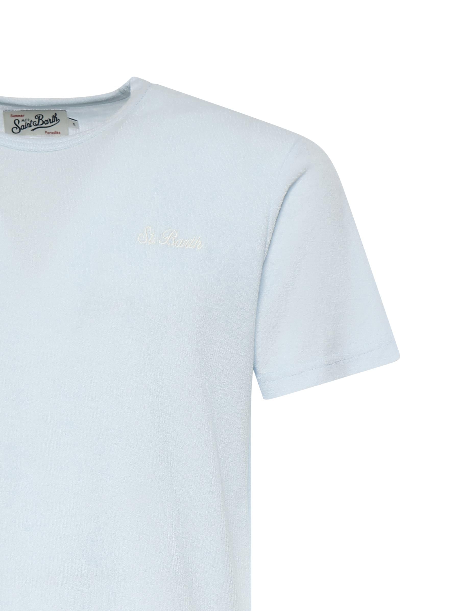 T-shirt in cotone con logo GAR0002 00146L MC2 SAINT BARTH 