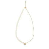 Collana a catena con perle e logo WNP2P1 W1111ZOO00 DOLCE & GABBANA 