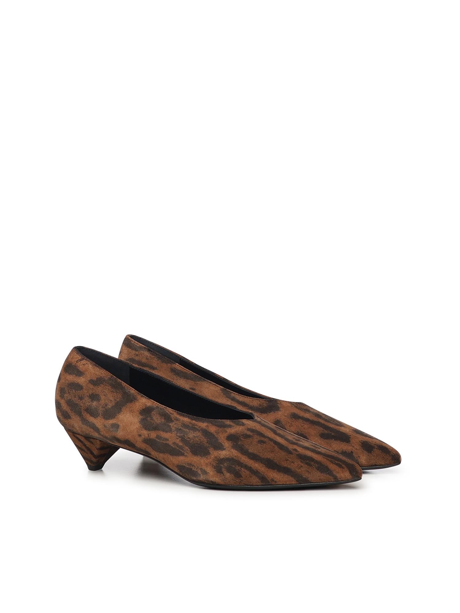 Pumps in nabuk animalier ALEX SELLA ALCHIMIA 