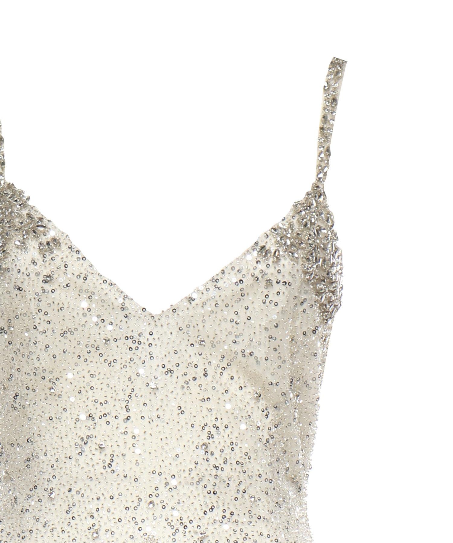 Miniabito Nora con paillettes e cristalli GLSS26DR12  GALIA LAHAV 