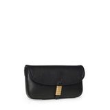 Borsa a spalla media Saddle Flat in pelle 105349 A1ZXZ99Q PINKO 