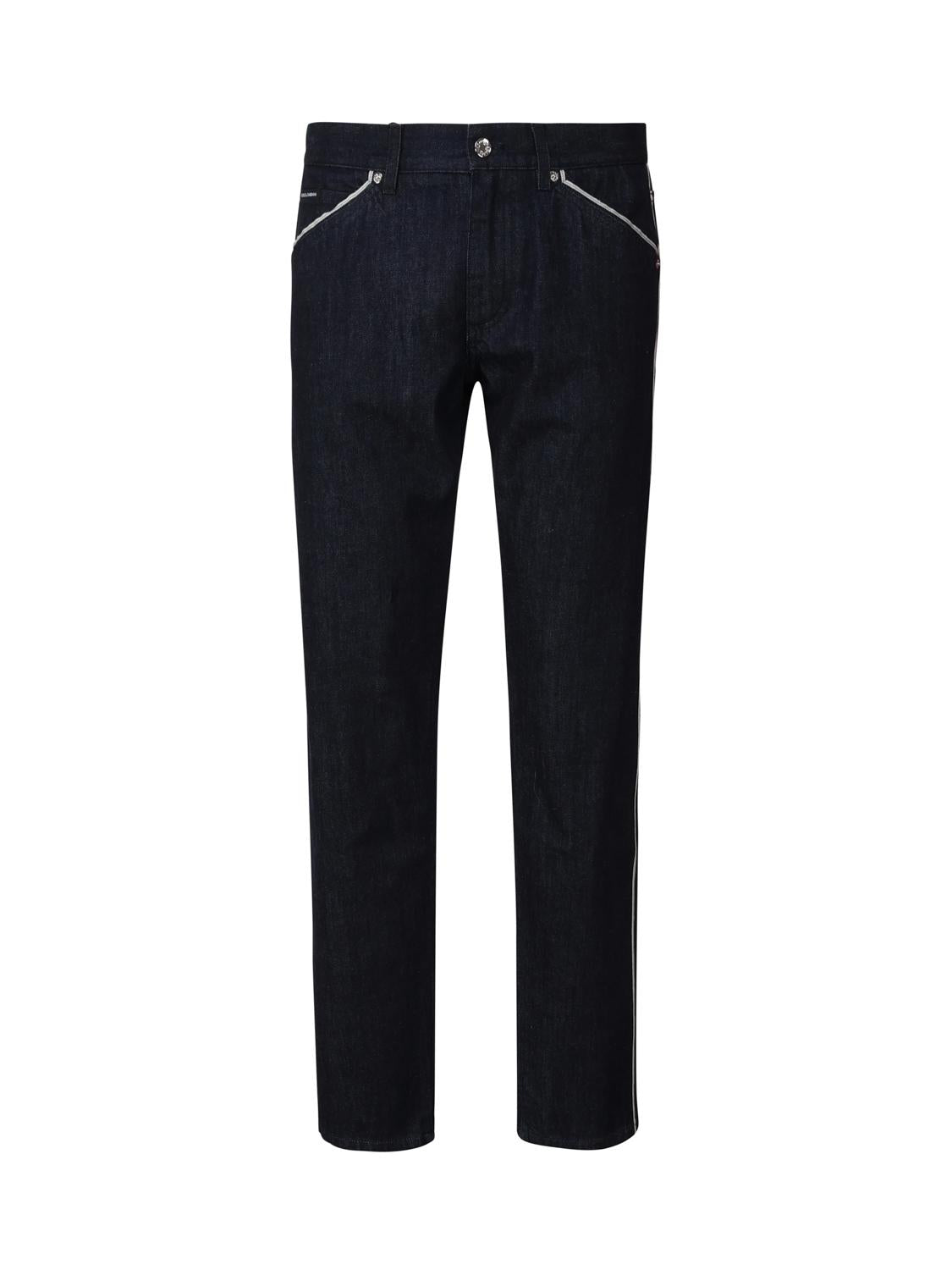 Jeans cinque tasche in denim cimosato GP04KD G8KF1S9001 DOLCE & GABBANA 