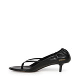 Sandali infradito con tacco in nappa FOW00204AC27L26 990 JACQUEMUS 