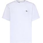 T-shirt in cotone con logo TH0876 001 LACOSTE 