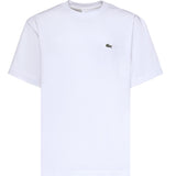T-shirt in cotone con logo TH0876 001 LACOSTE 