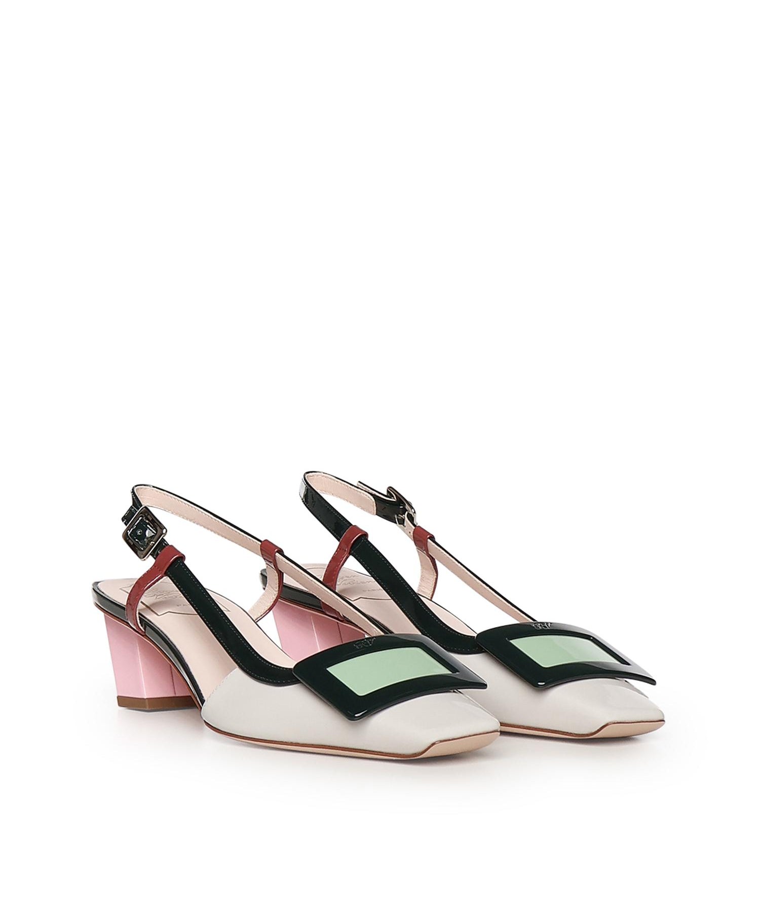 Décolletés Slingback Belle Vivier in vernice RVW00625601D1P SQ17 ROGER VIVIER 