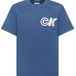 T-shirt con stampa logo LV04RC835G WRB CALVIN KLEIN 
