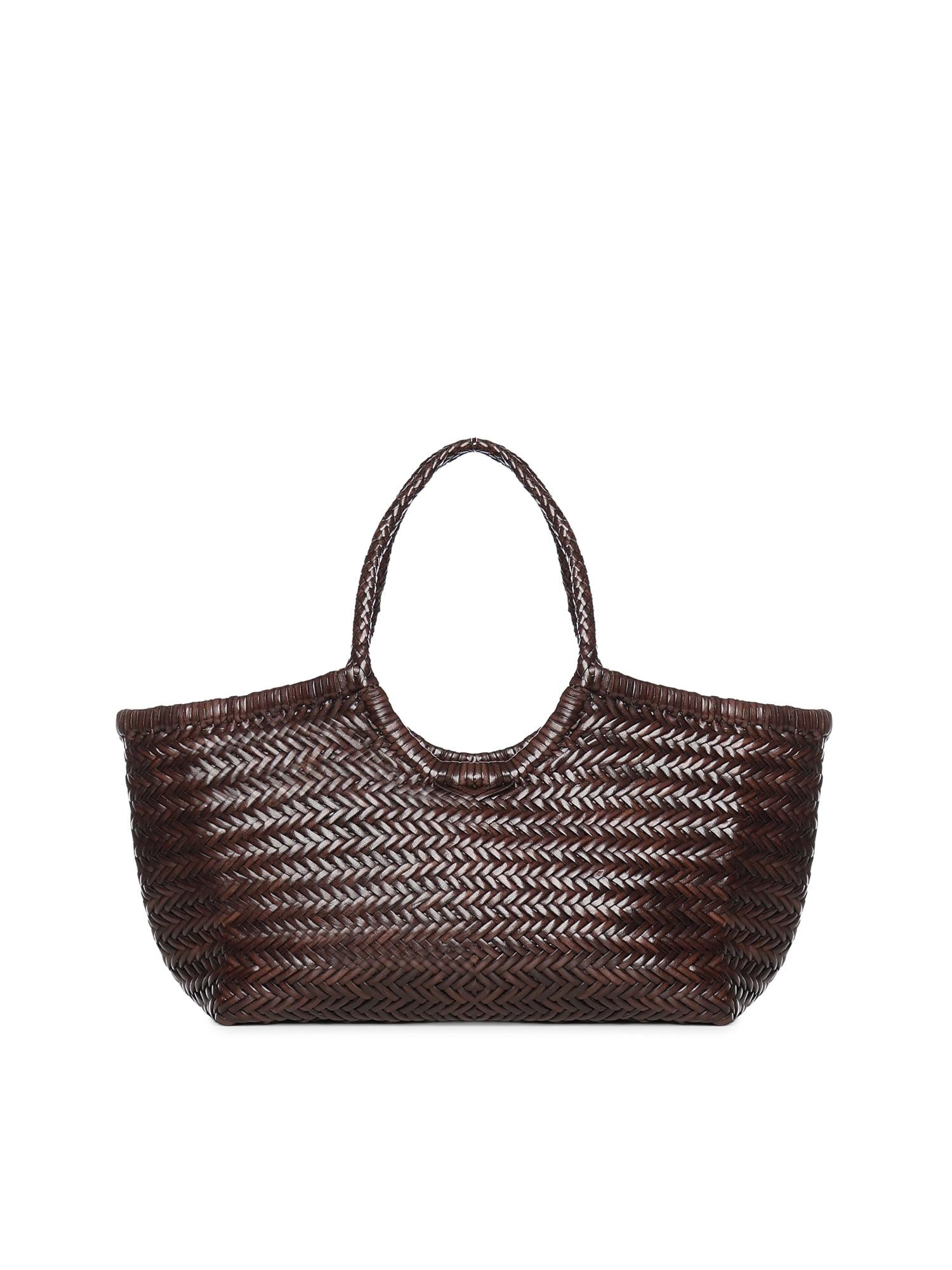Borsa Nantucket in pelle 8822 DK BROWN DRAGON DIFFUSION 