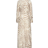 Abito animalier lungo 5GGK08 7314AP1LY MARCIANO BY GUESS 