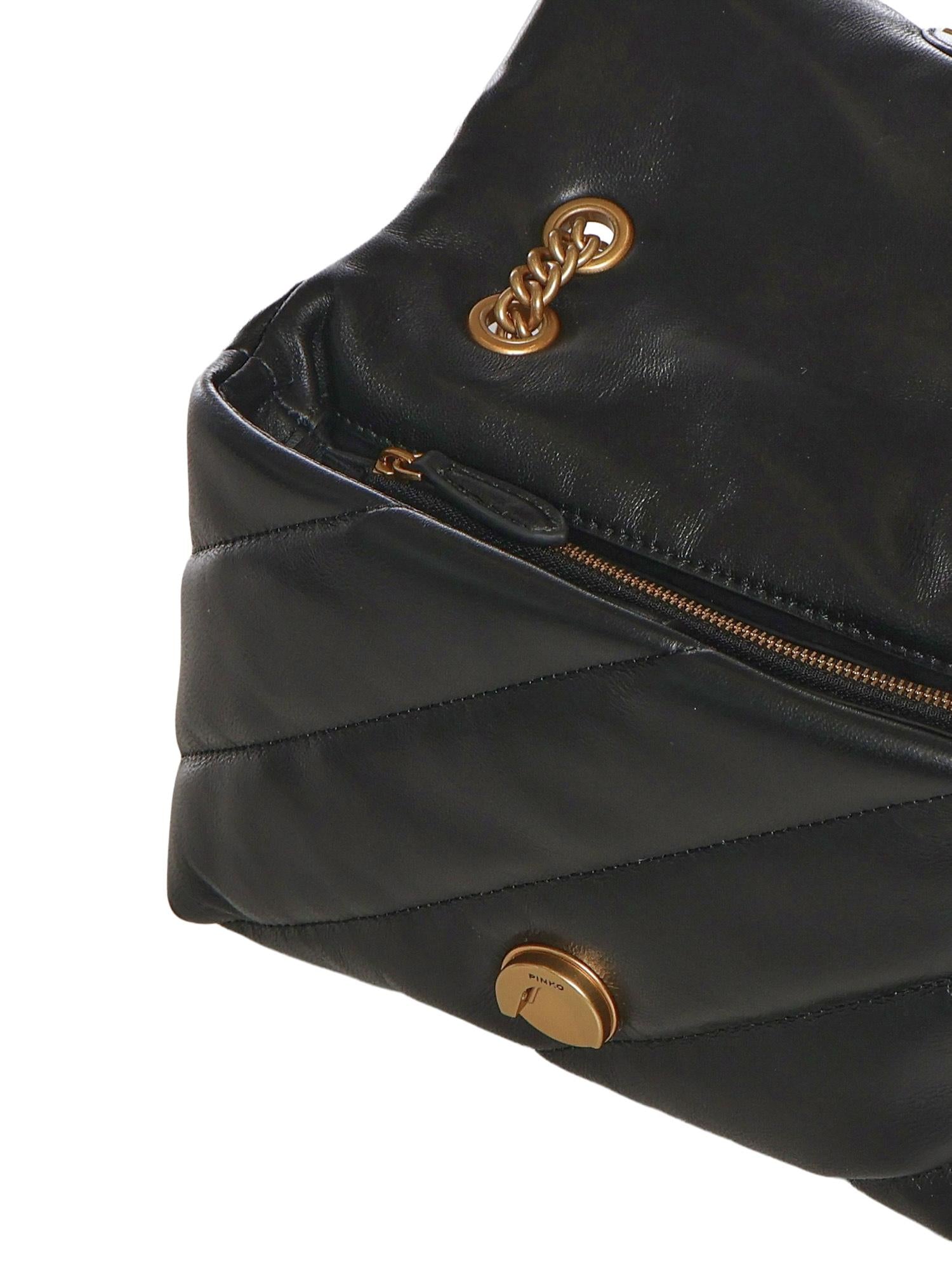 Borsa a tracolla piccola Love Bag Puff 100039 A0F2Z99Q PINKO 