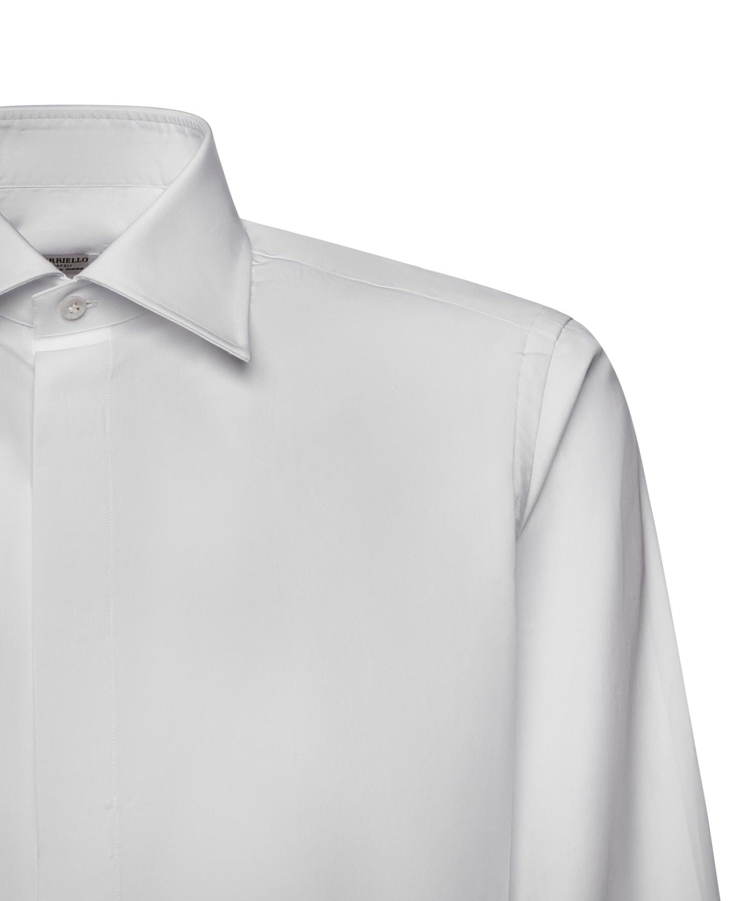 Camicia in cotone 1016 CAPODIMONTEBIANCO BORRIELLO NAPOLI 