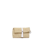 Purse bag in fibra naturale PURSE CUIR PURC_COT_NWHCUNATURAL X WHITE MUUN 