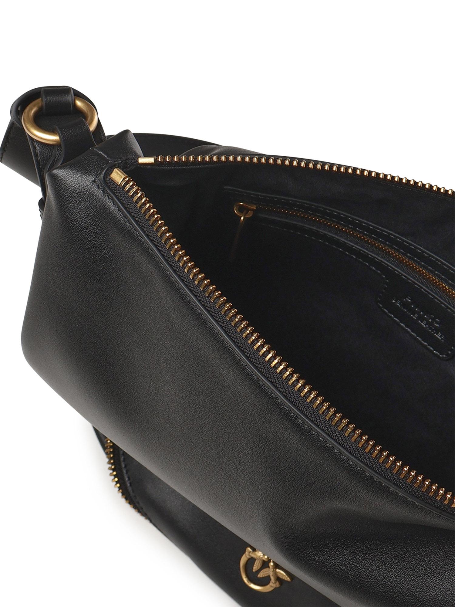 Borsa a spalla hobo in pelle 105113 A0QOZ99Q PINKO 
