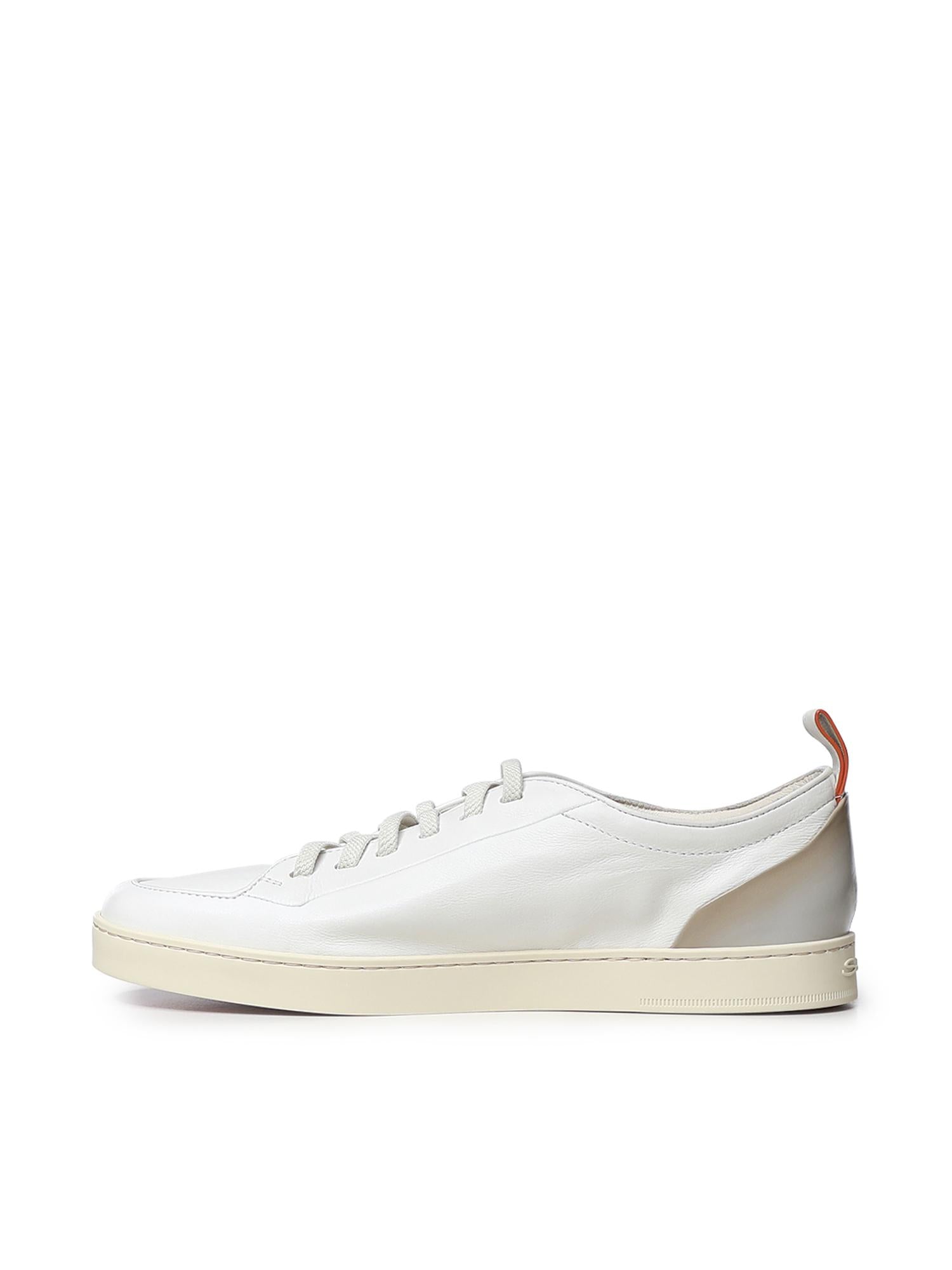 Sneaker Off-duty in pelle MBNO22184TIRT FRII80 SANTONI 