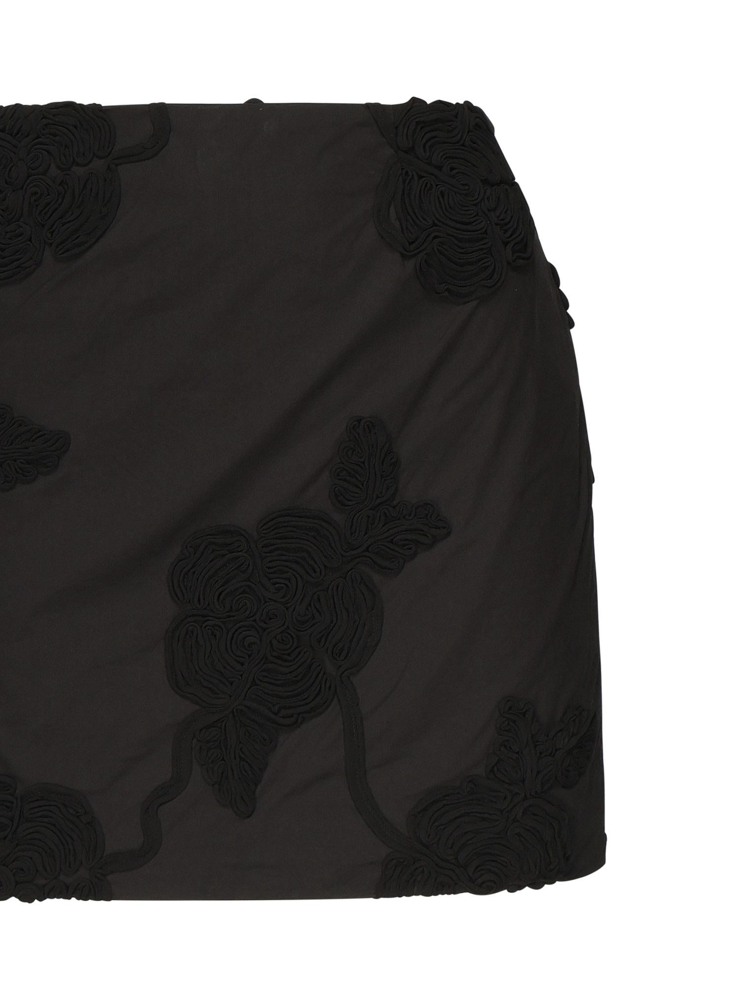 Minigonna in cotone<BR/> 114496 100 ROTATE 