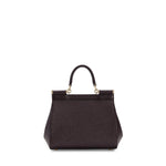 Borsa a mano Sicily piccola in pelle Dauphine BB6003 B10018M073 DOLCE & GABBANA 