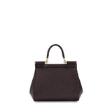 Borsa a mano Sicily piccola in pelle Dauphine BB6003 B10018M073 DOLCE & GABBANA 