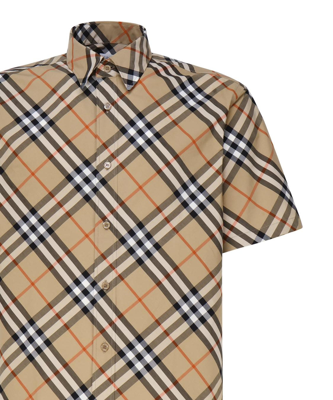 Camicia check in cotone 8087637 B9368 BURBERRY 