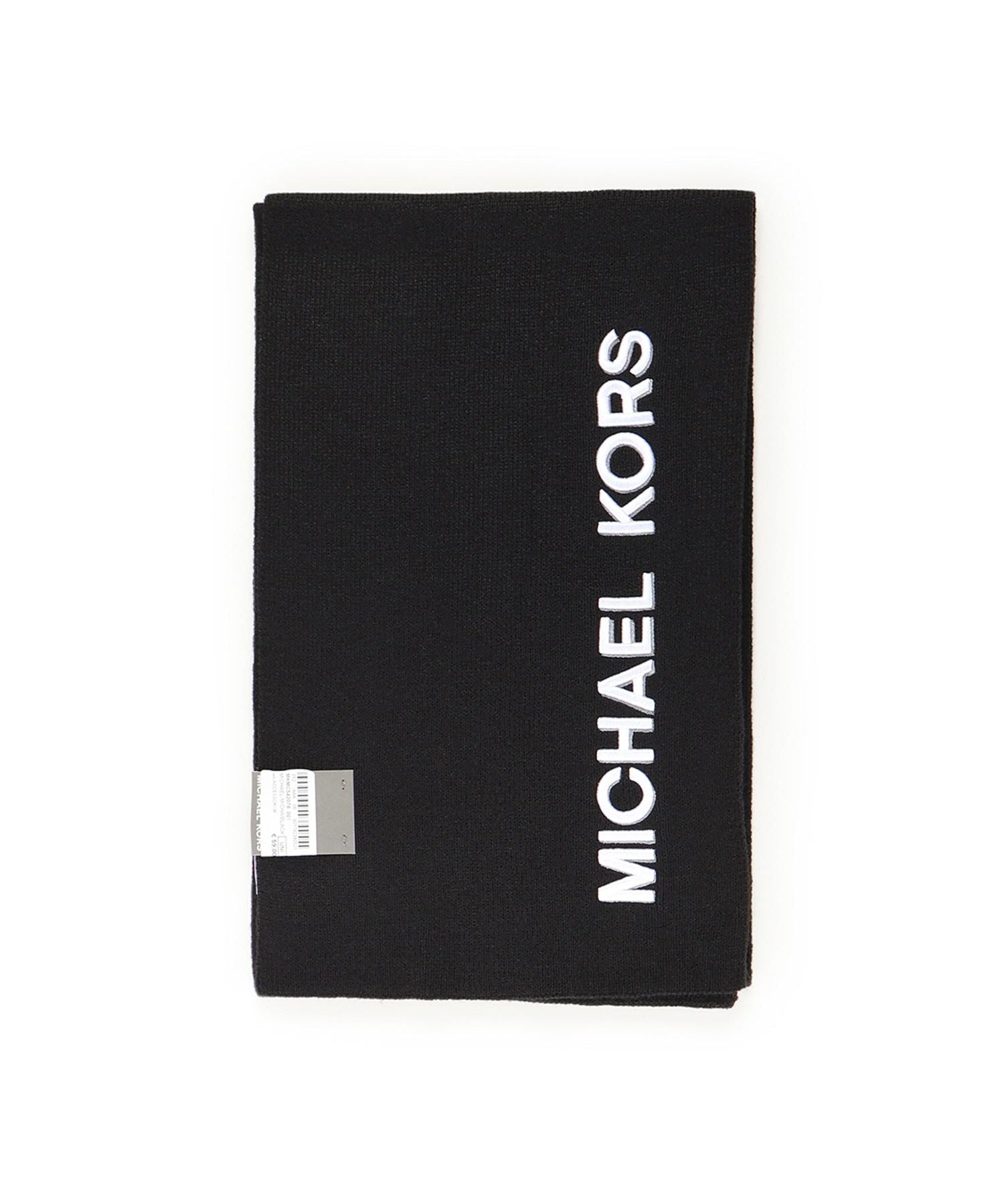 Sciarpa con logo lettering MKMC542078 001 MICHAEL MICHAEL KORS 