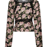Camicetta Clarisse CT2227 BLACK FOR LOVE & LEMONS 