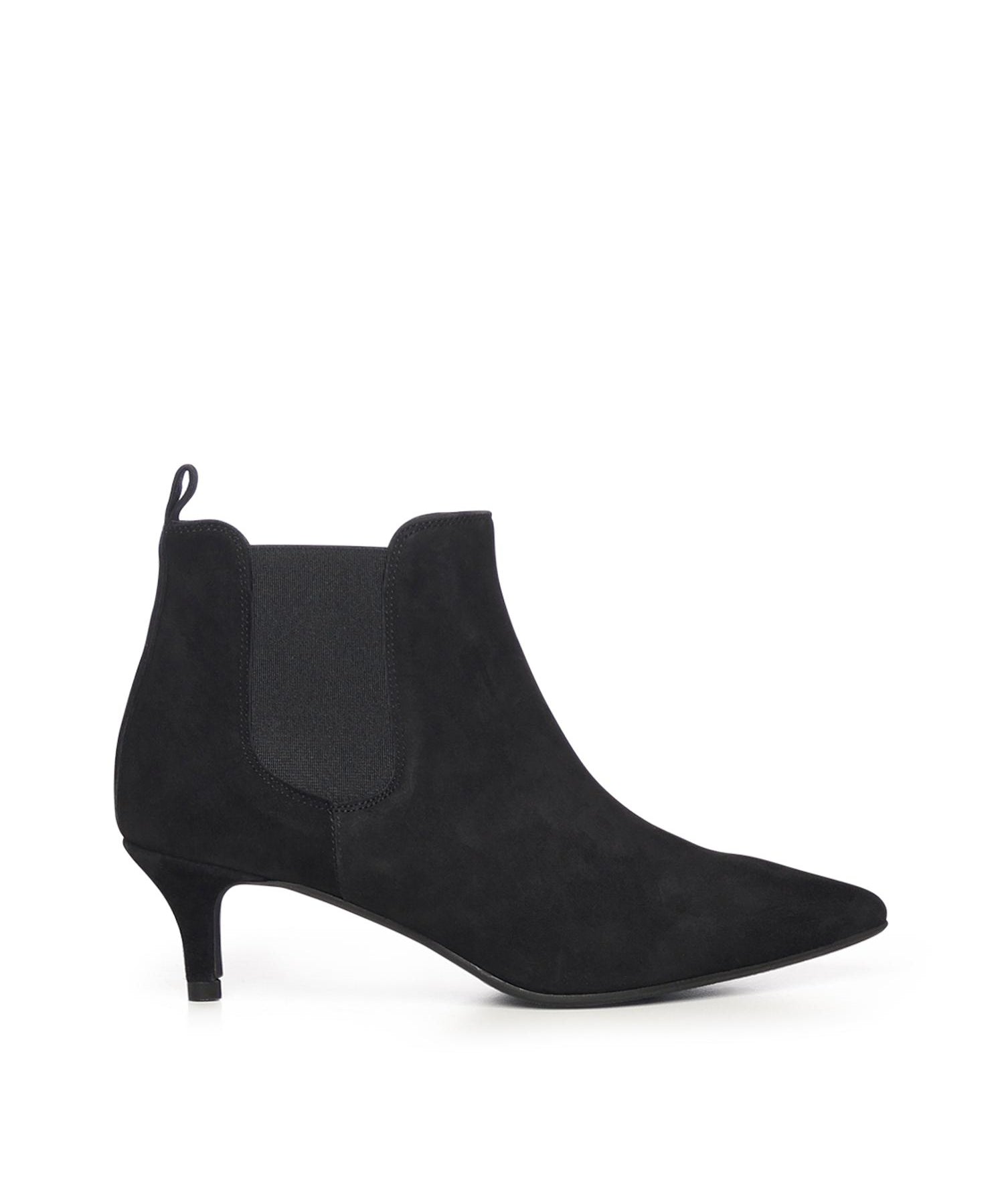 Stivaletti Deva Beat in pelle scamosciata A56099 NERO CARMENS 