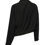 Camicia monospalla in popeline 839287 TRO371000 BALENCIAGA 