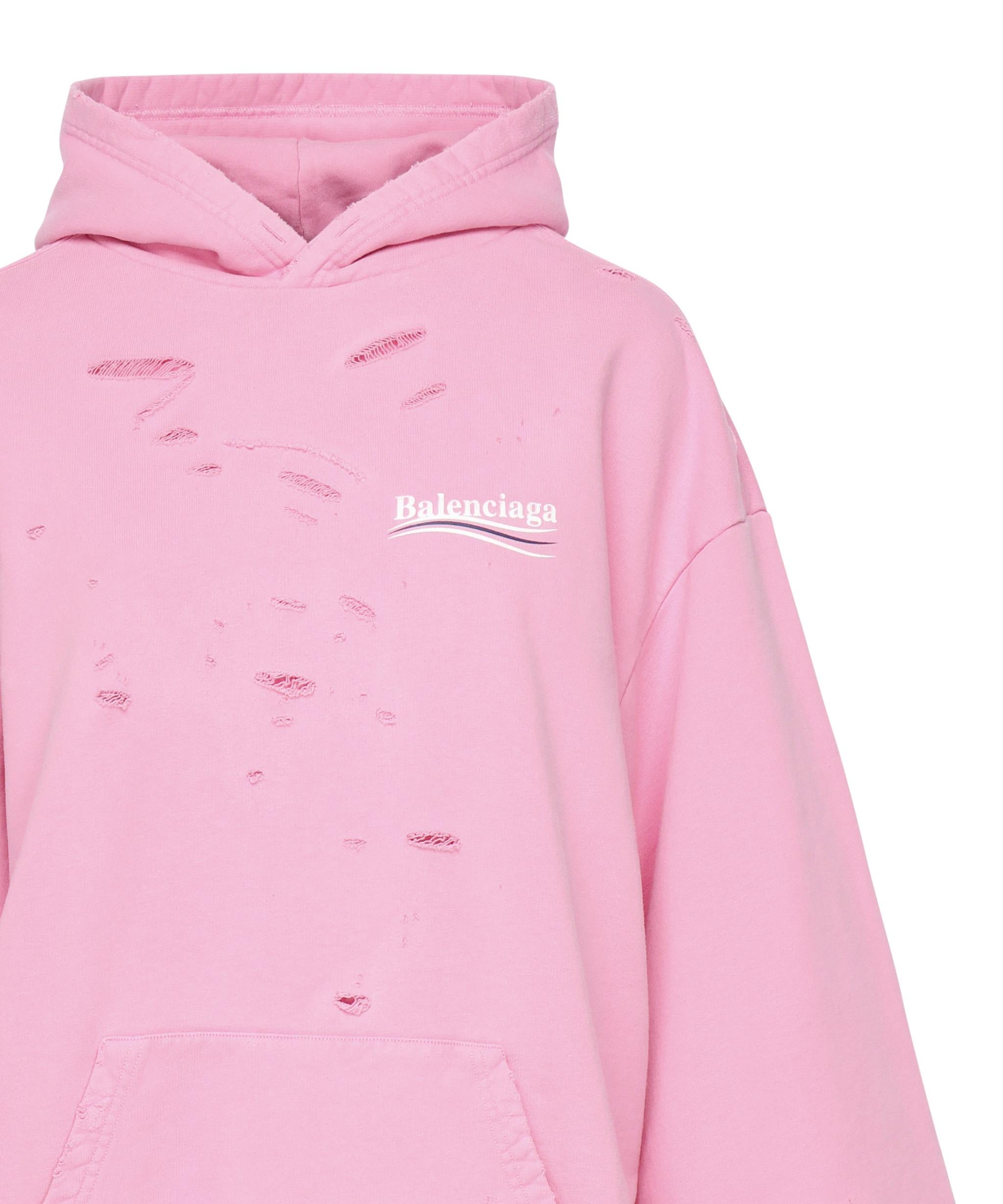 Felpa oversize in cotone 818557 TRVP99770 BALENCIAGA 