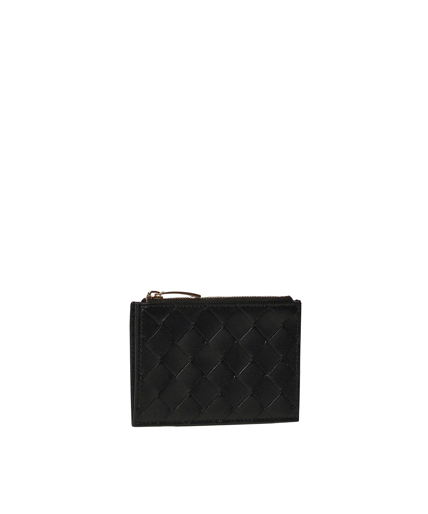 Portacarte Intrecciato con zip 806032 VCPP38425 BOTTEGA VENETA 