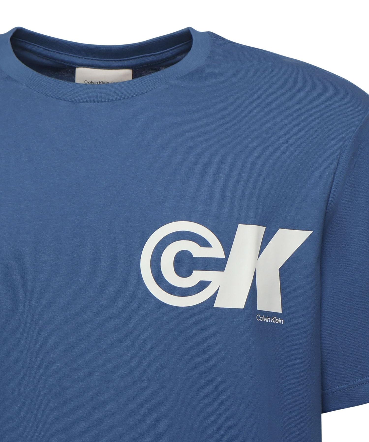 T-shirt con stampa logo LV04RC835G WRB CALVIN KLEIN 