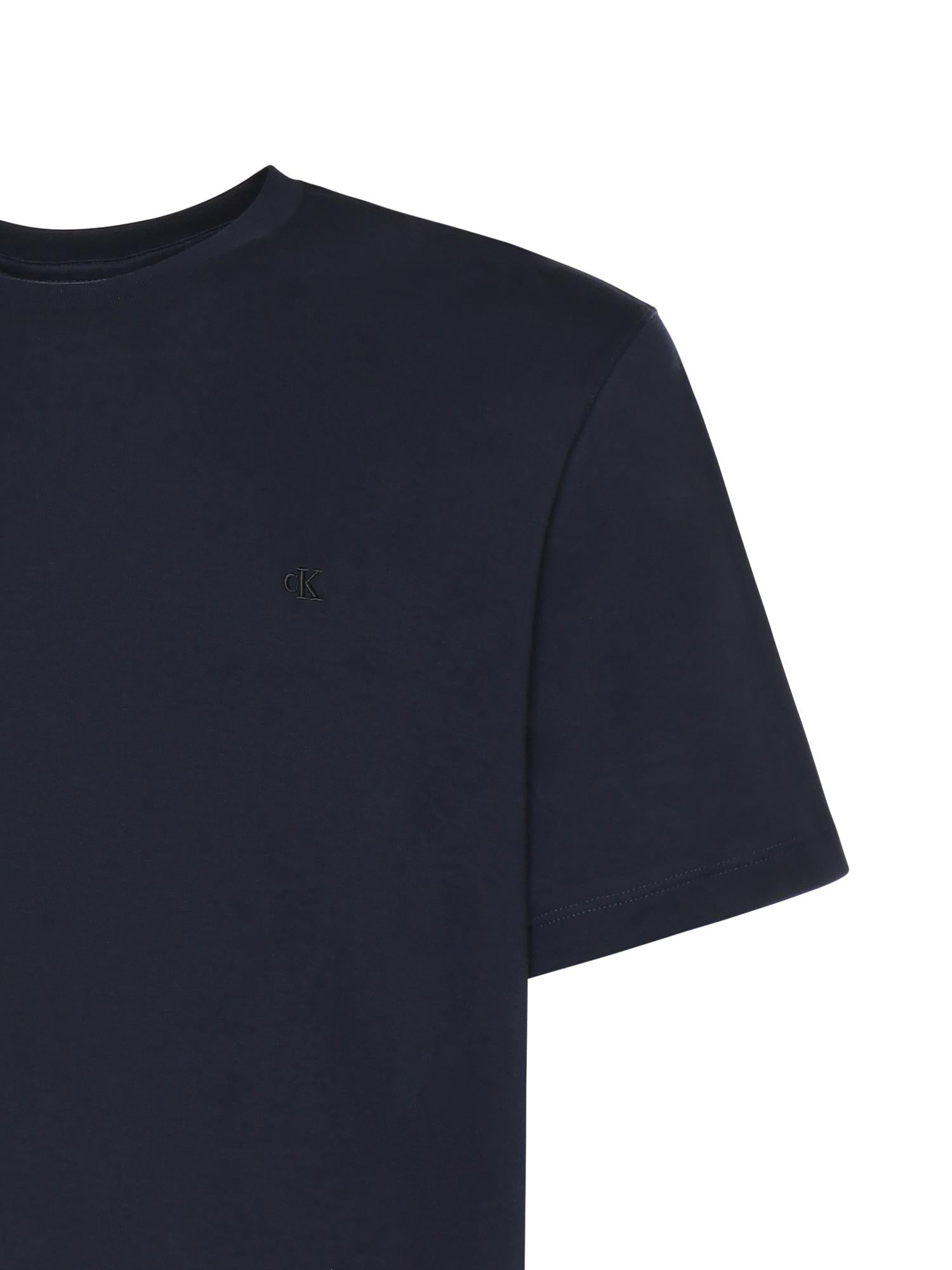 T-shirt in cotone con logo LV04LB275G CEF CALVIN KLEIN 