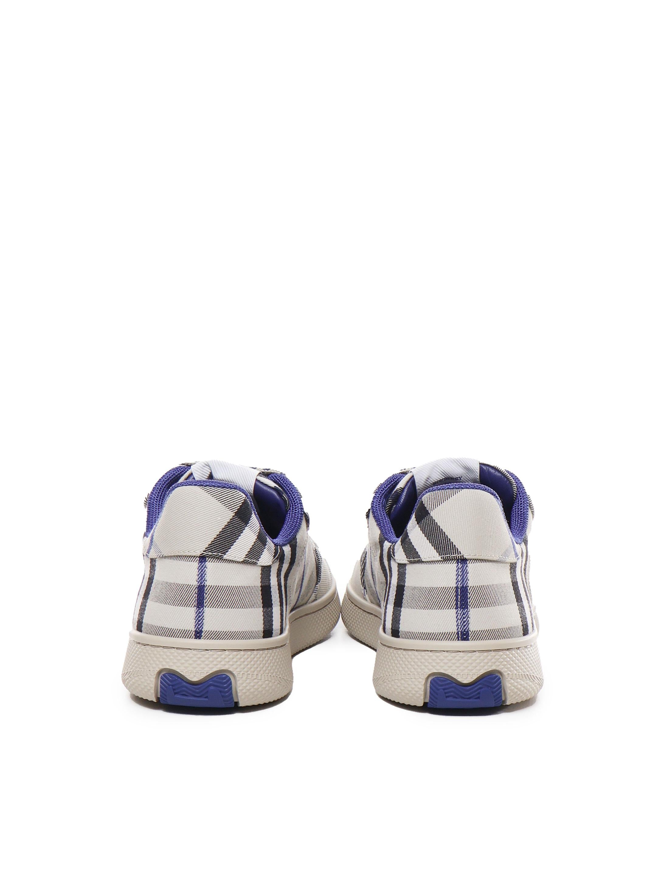 Sneakers in stampa vintage check 8095373 B9629 BURBERRY 