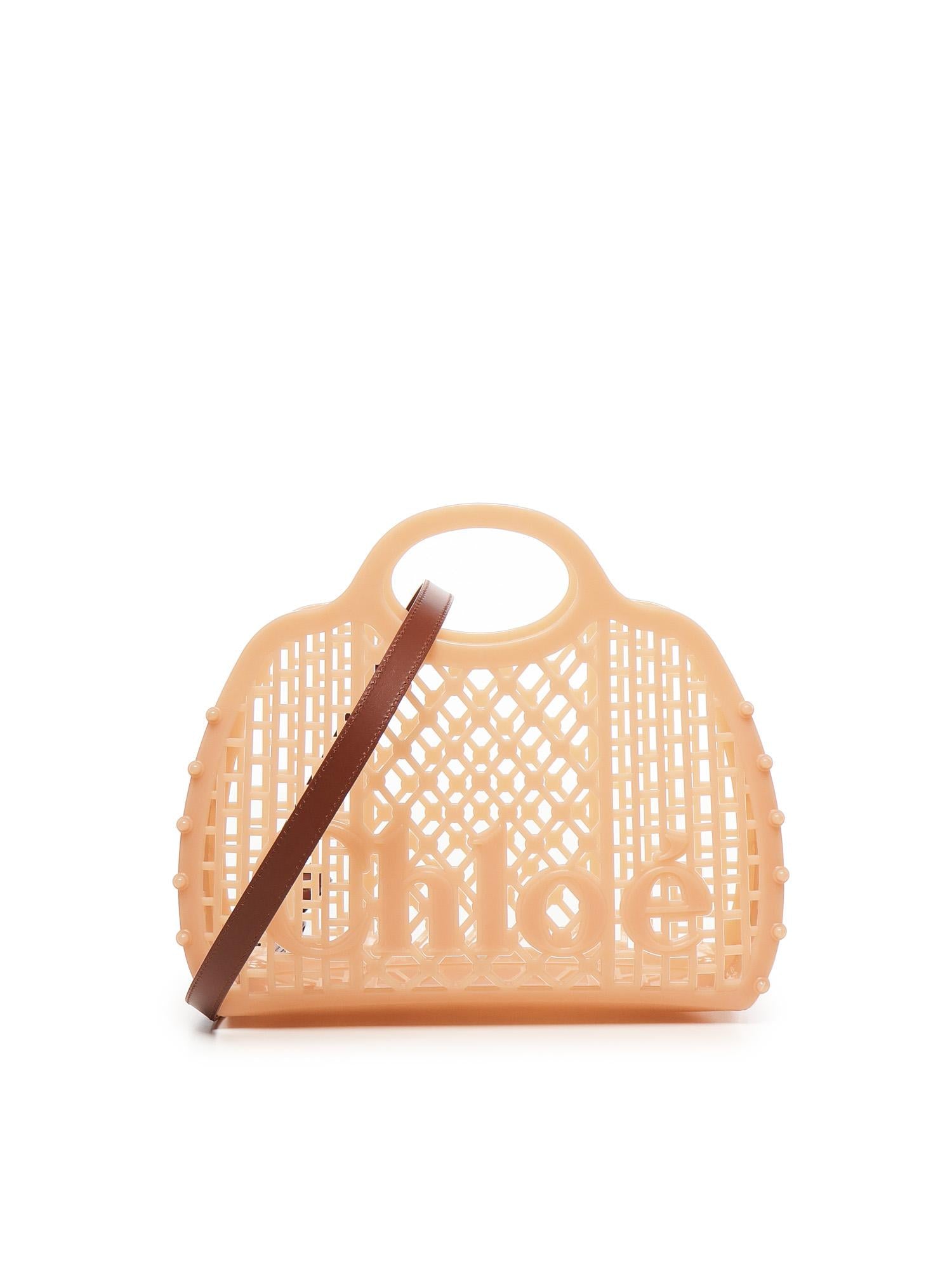 Tote bag Cage in gomma CHC25AS517P55 26Y CHLOÉ 