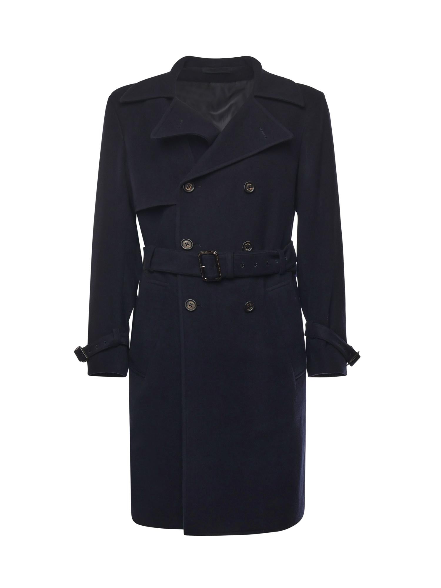 Cappotto doppiopetto in lana L75CAPL09TES0H111 11 ELEVENTY 