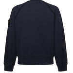 Felpa in cotone biologico con logo K2S156100022 S0A20V0020 STONE ISLAND 