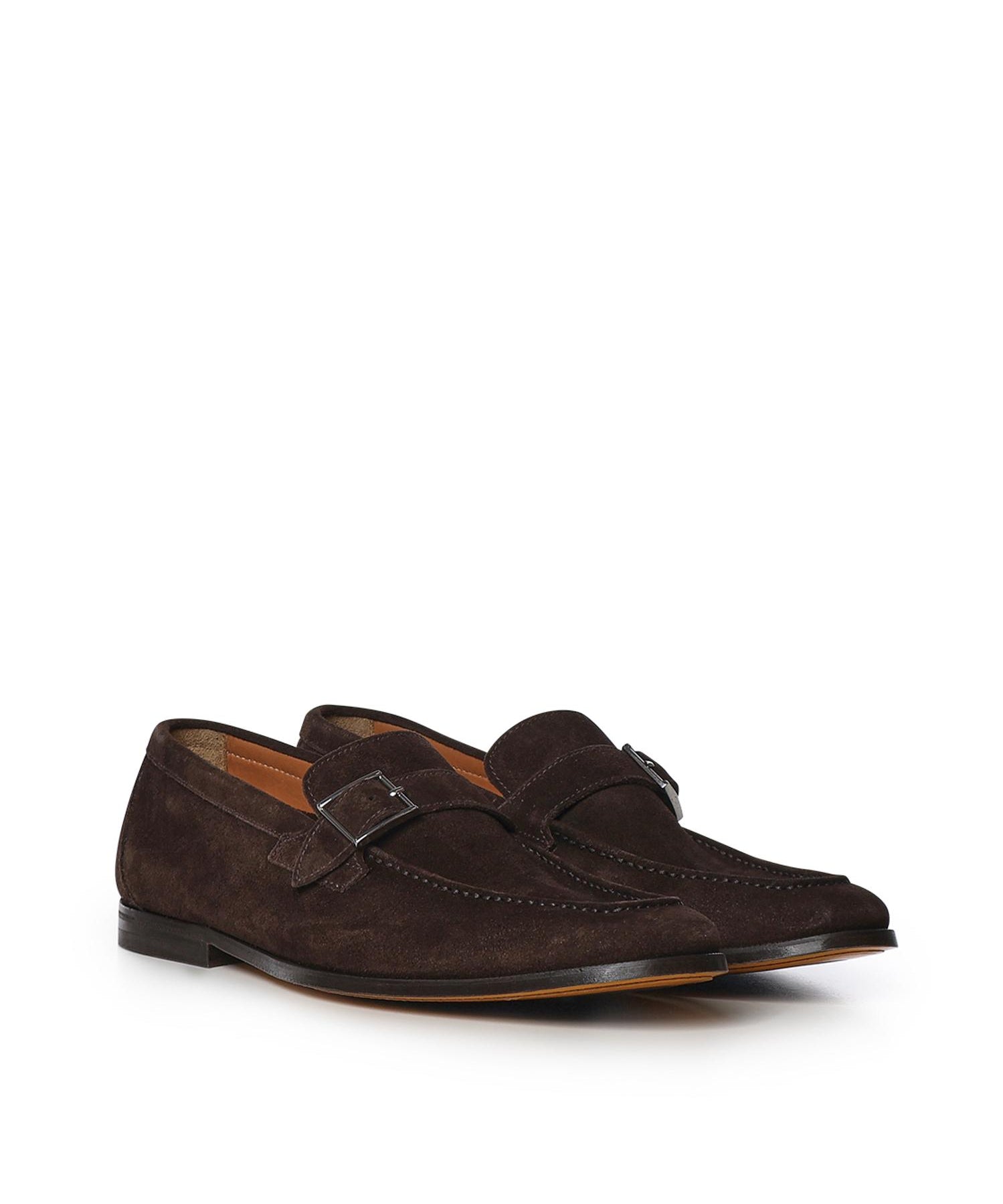 Mocassino mono fibbia in suede DU3524NORWUZ009 TM23 DOUCAL'S 