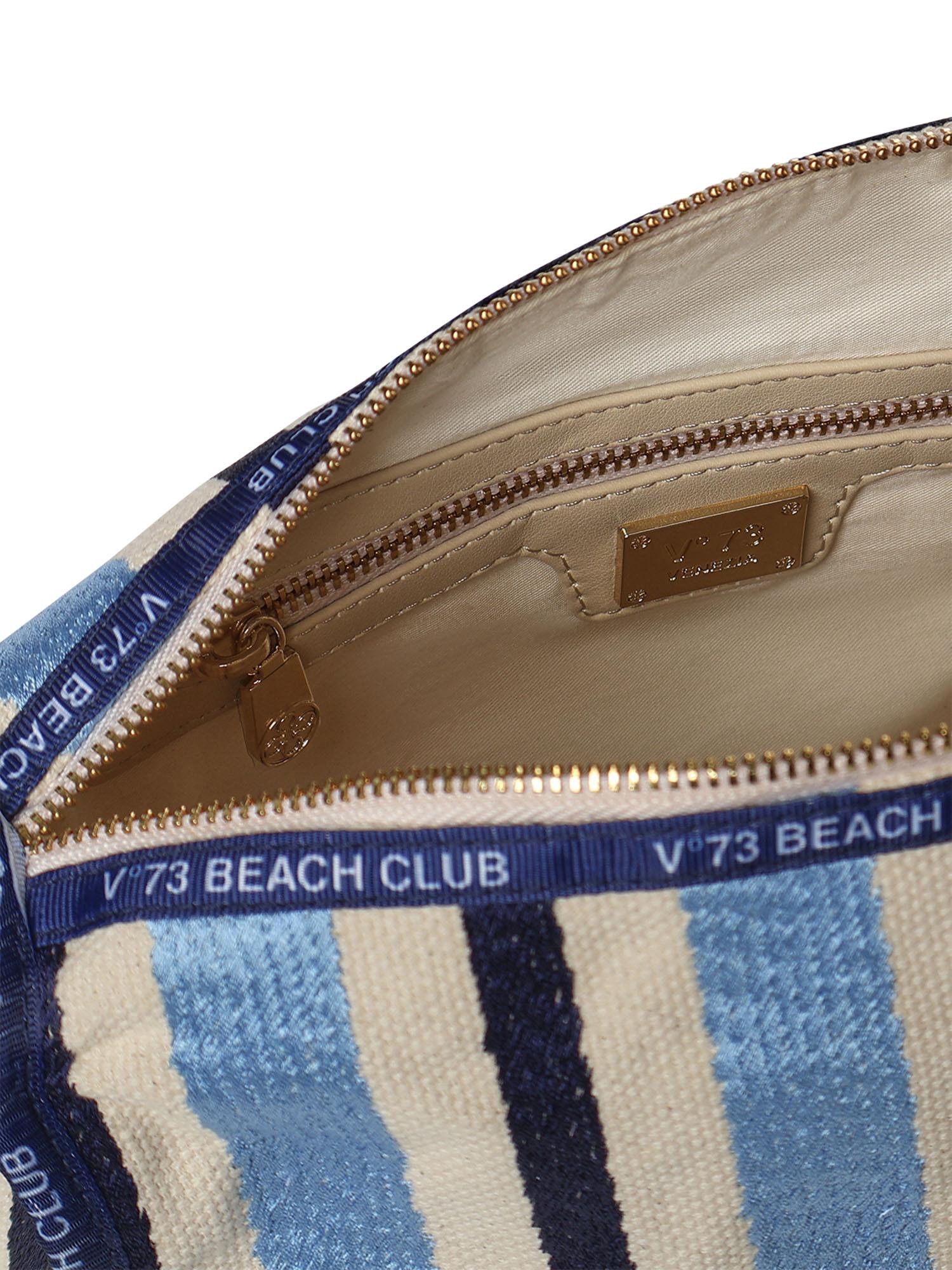 Clutch con logo 73BS9MV04R ILENEAZZURRO/MULTICOLOR V° 73 