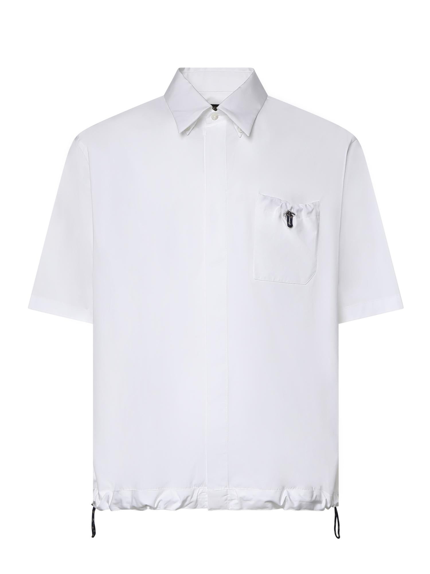Camicia in popeline FS1365 AYXGF0QA0 FENDI 