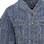 Giacca cropped in denim 114201 1603 ROTATE 