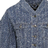 Giacca cropped in denim 114201 1603 ROTATE 