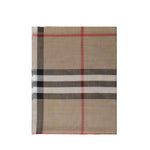 Sciarpa in lana e seta Check 8078779 A7026 BURBERRY 