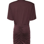 Mini abito Lennox in jersey T190181A TJV053AUBERGINE THE ANDAMANE 