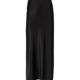 Gonna lunga in satin<BR/> 783896 Y001W1000 SAINT LAURENT 