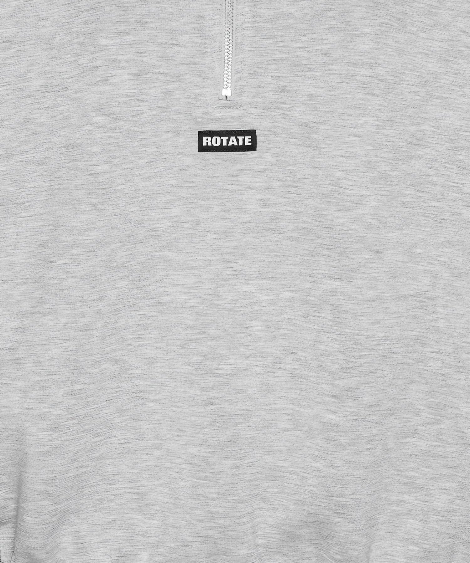 Giacca scuba half zip con logo 116241 1472 ROTATE 